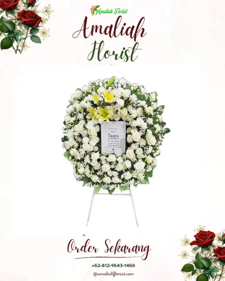 Krans Bunga Duka Payung Dadi